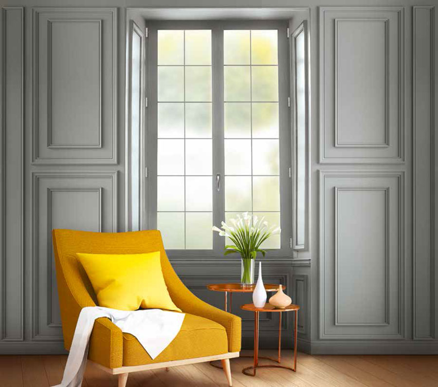 Gude coût remplacement de fenêtres en 2026 avec RSM Rénovation photo d'uneFenêttre en bois double vitrane avec carreaux