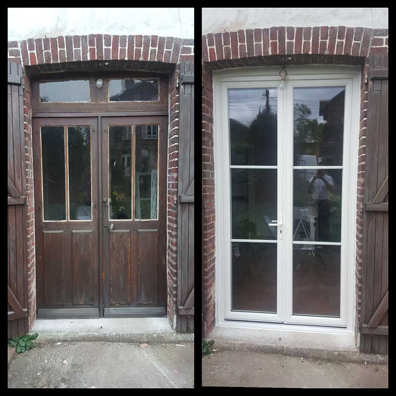 Porte fenêtre en PVC image 2