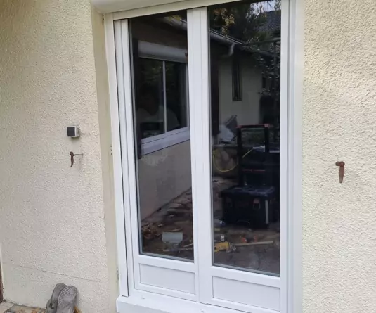 Fenêtres PVC double vitrage après pose — RSM Rénovation Chambly Oise 60