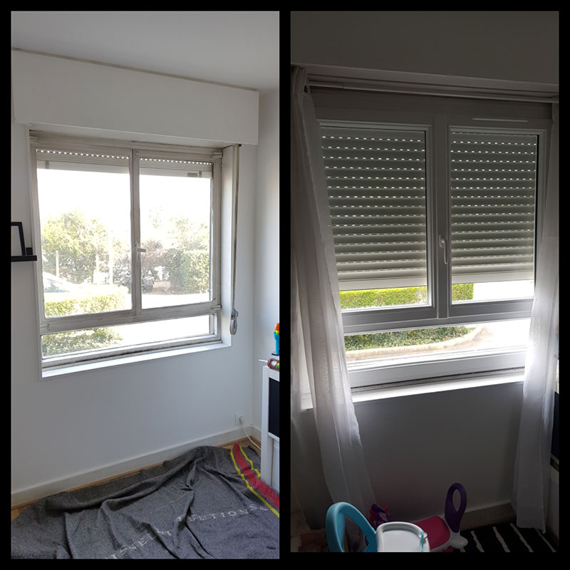 Fenêtre en PVC avant après image 2