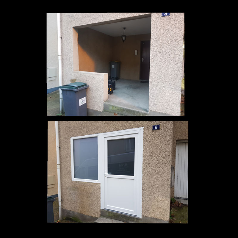 Porte fenêtre en PVC image 2