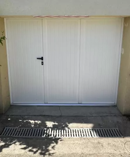 Porte de garage aluminium isolante - Parmain (95)