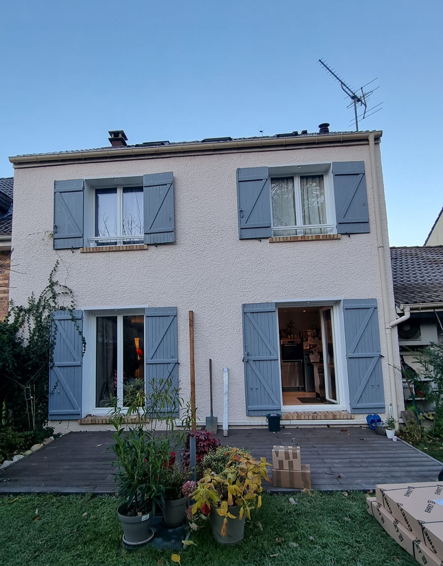 Pose volets battants aluminium Eaubonne image 2